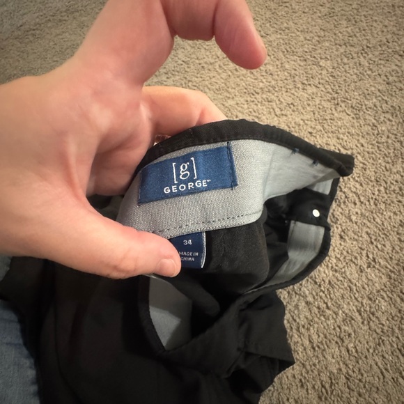 George brand black men’s shorts - Picture 3 of 3